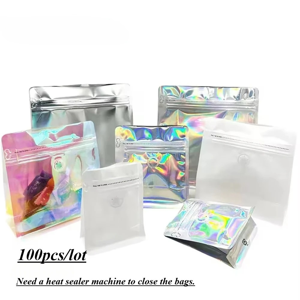 100 Bolsas de Café Holográfica - Food Storage In Mylar Bags reseña y precio