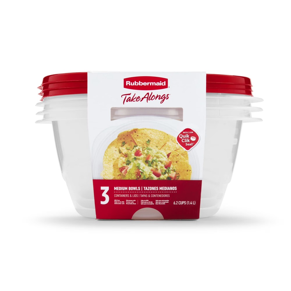 Recipientes Redondos Grandes p - Food Storage Plastic Containers With Lids reseña y precio