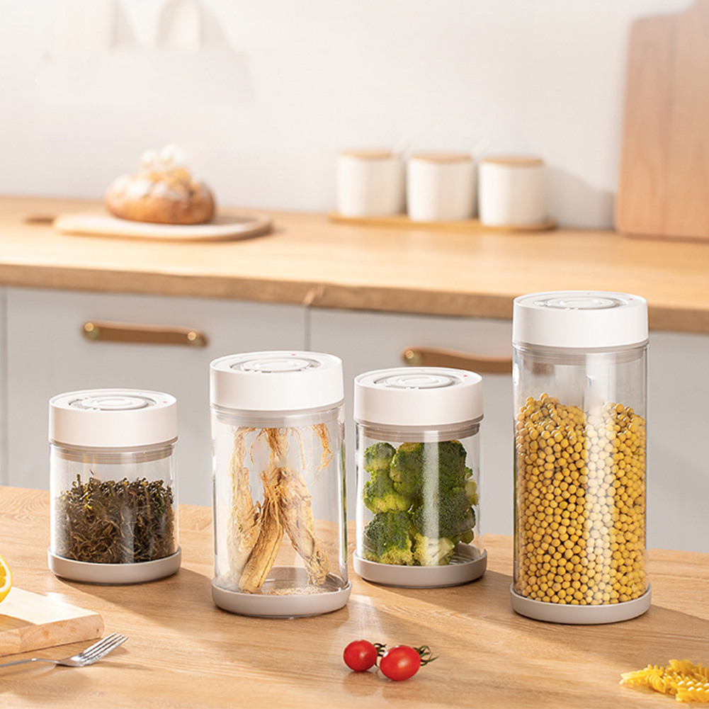 Tarro de vidrio a prueba de hu - Food Storage Glass Box reseña y precio