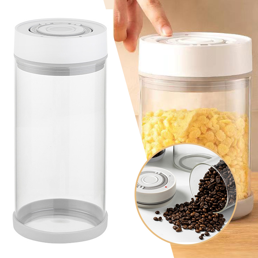 Tarro de vidrio a prueba de hu - Food Storage Glass Box reseña y precio