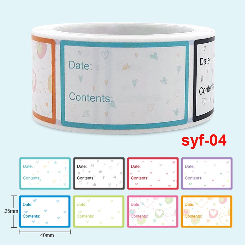 Etiqueta autoadhesiva de almac - Food Storage Label reseña y precio