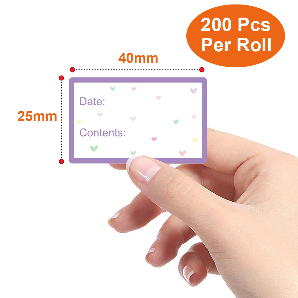 Etiqueta autoadhesiva de almac - Food Storage Label reseña y precio