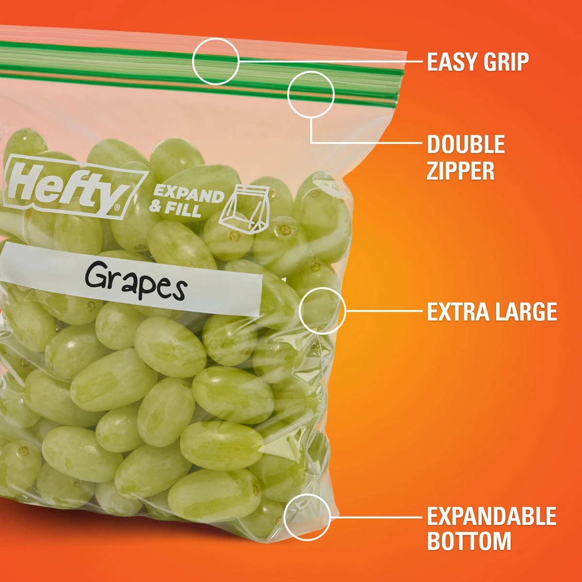 Bolsas de Almacenamiento de Al - Food Storage Bags Xl reseña y precio
