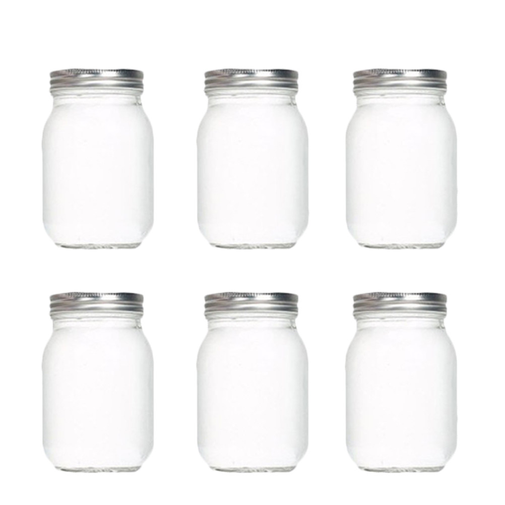 Juego de 6 Frascos de Vidrio T - Food Storage With Lids reseña y precio