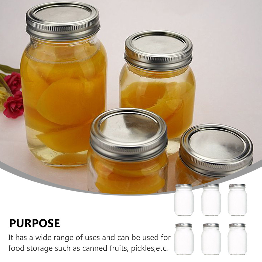 Juego de 6 Frascos de Vidrio T - Food Storage With Lids reseña y precio