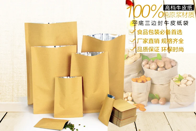 8*12 cm parte superior abierta - Food Storage In Mylar Bags reseña y precio
