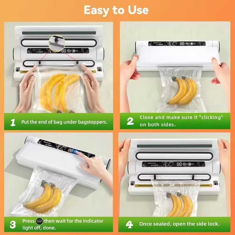 Máquina Selladora al Vacío par - Food Storage Machine reseña y precio