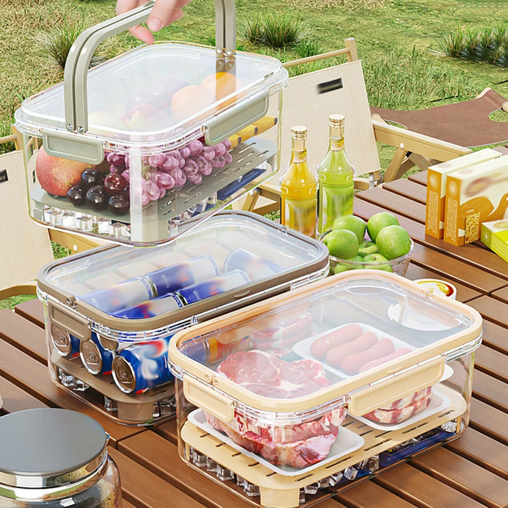 Contenedor portátil de almacen - Food Storage Large Plastic Containers reseña y precio
