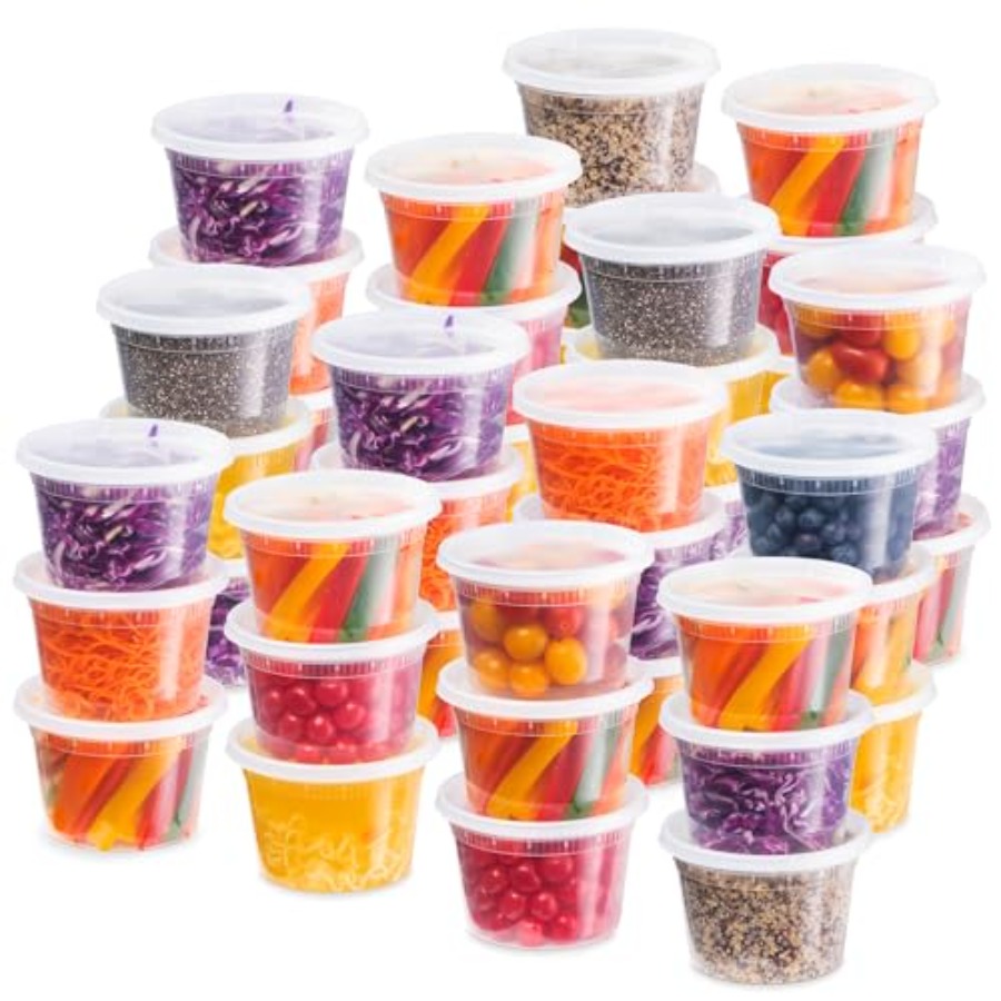 Recipientes de plástico para a - Food Storage Aluminum Containers reseña y precio