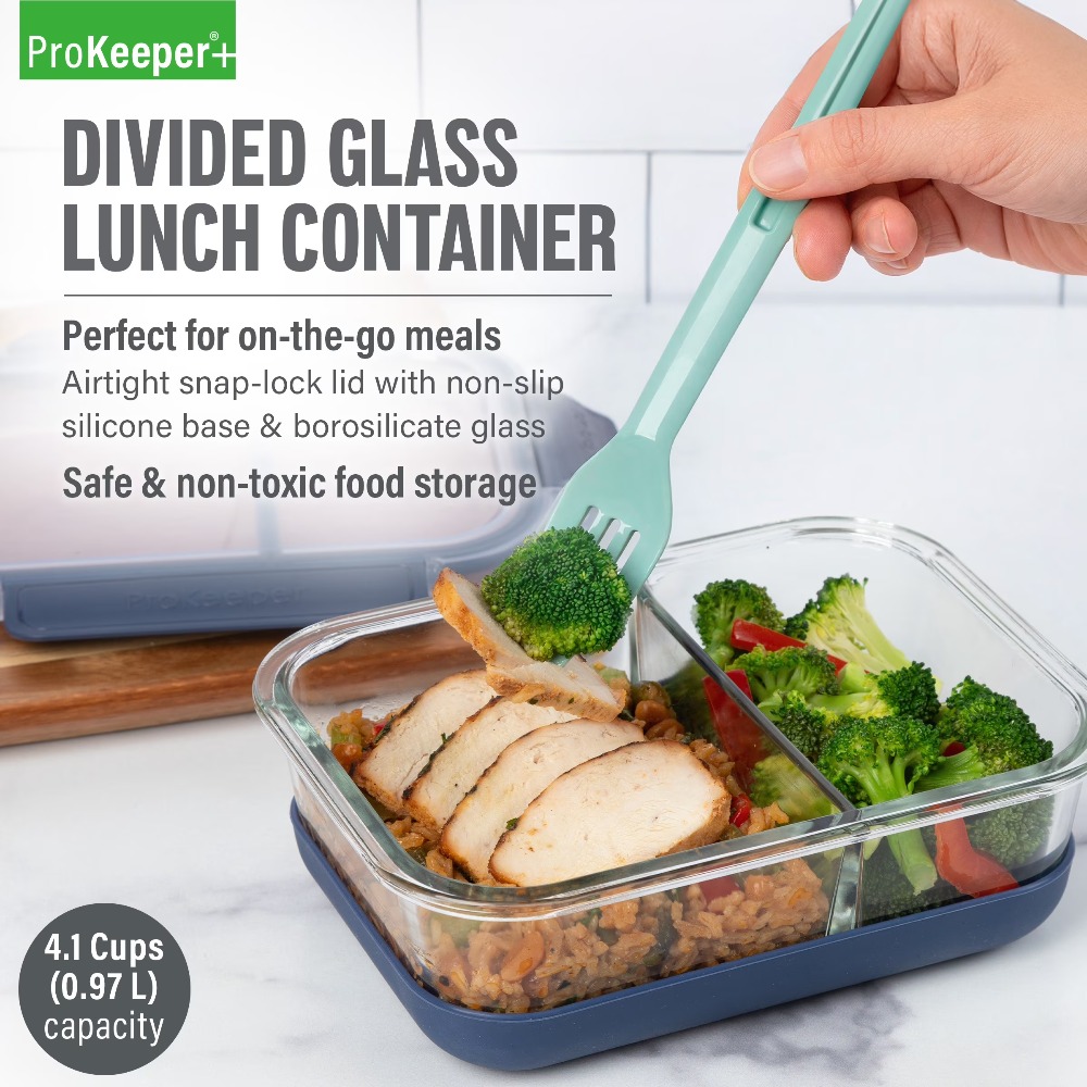 Recipientes de Vidrio Borosili - Food Storage Non Toxic reseña y precio