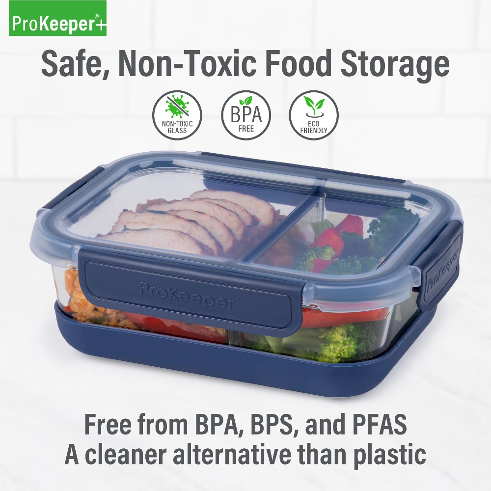 Recipientes de Vidrio Borosili - Food Storage Non Toxic reseña y precio