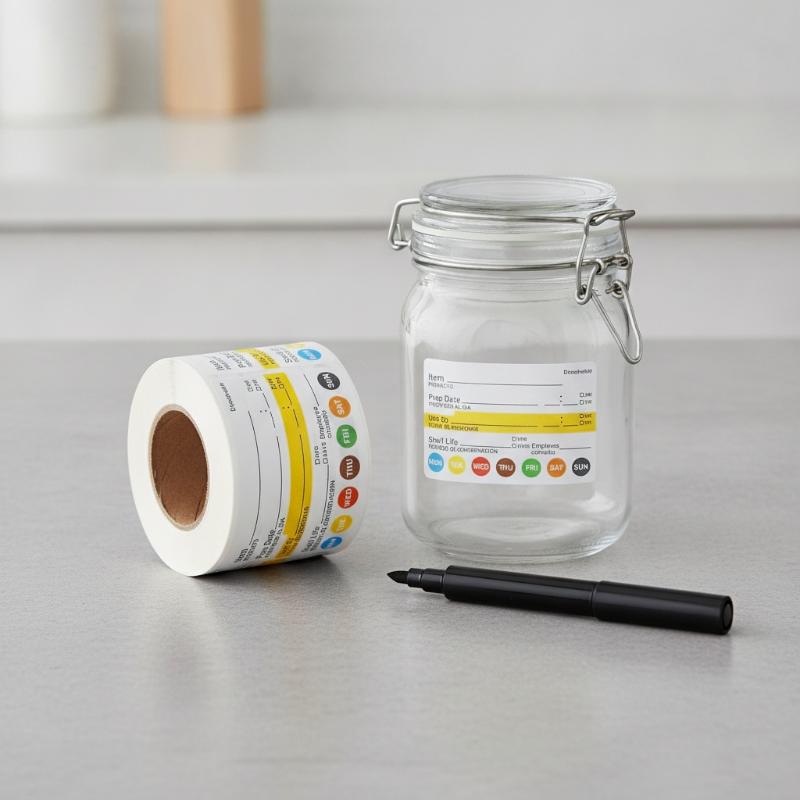 Etiquetas de Fecha para Alimen - Food Storage Label reseña y precio
