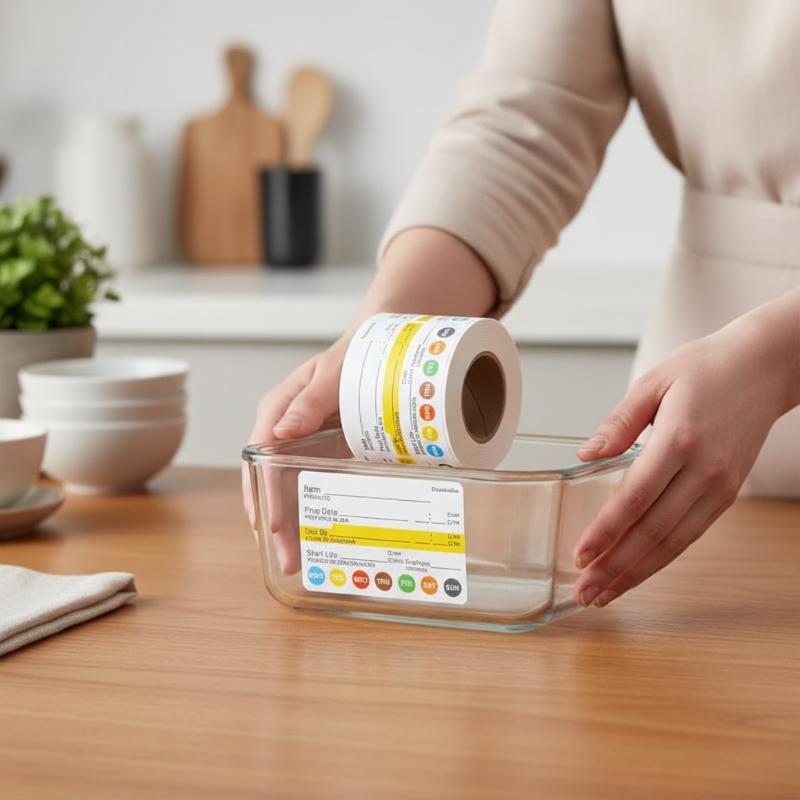 Etiquetas de Fecha para Alimen - Food Storage Label reseña y precio