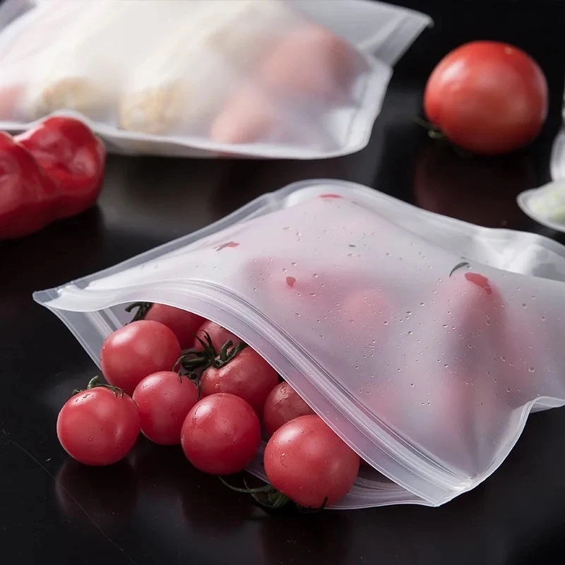 Bolsas de silicona para almace - Food Storage Zip Bags reseña y precio