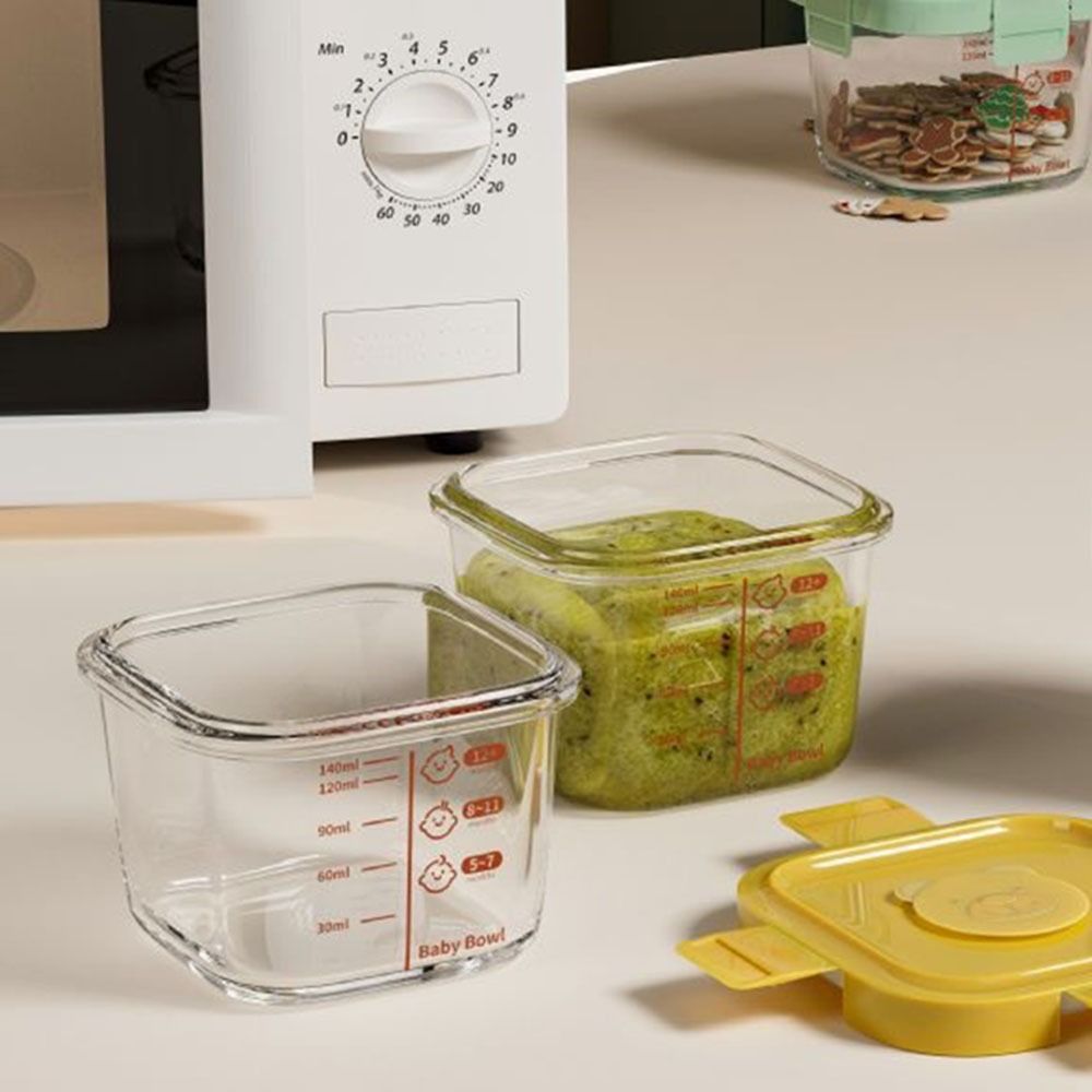 Nuevo Recipiente de Vidrio par - Food Storage Glass Box reseña y precio