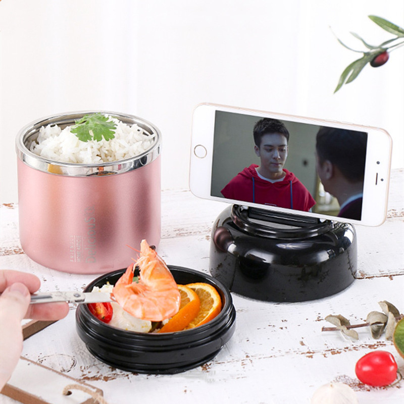 Fiambrera térmica de acero ino - Food Storage Long Term reseña y precio