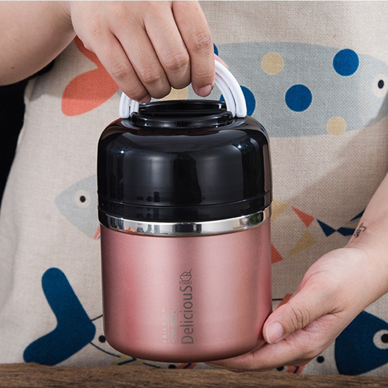 Fiambrera térmica de acero ino - Food Storage Long Term reseña y precio