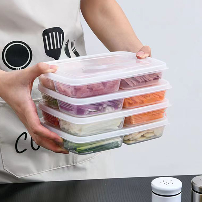 Nueva Caja Organizadora de Plá - Food Storage Plastic Containers With Lids reseña y precio
