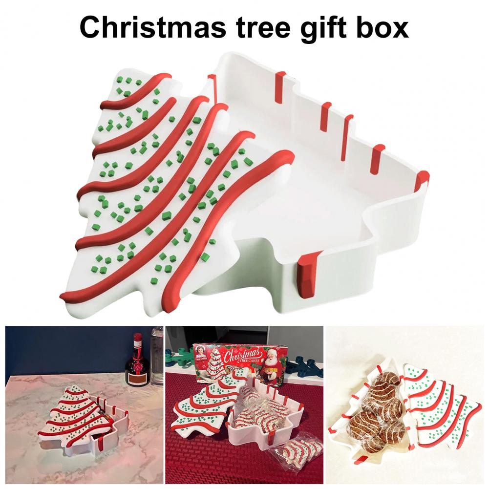 Caja de árbol de Navidad, caja - Food Storage Plant reseña y precio