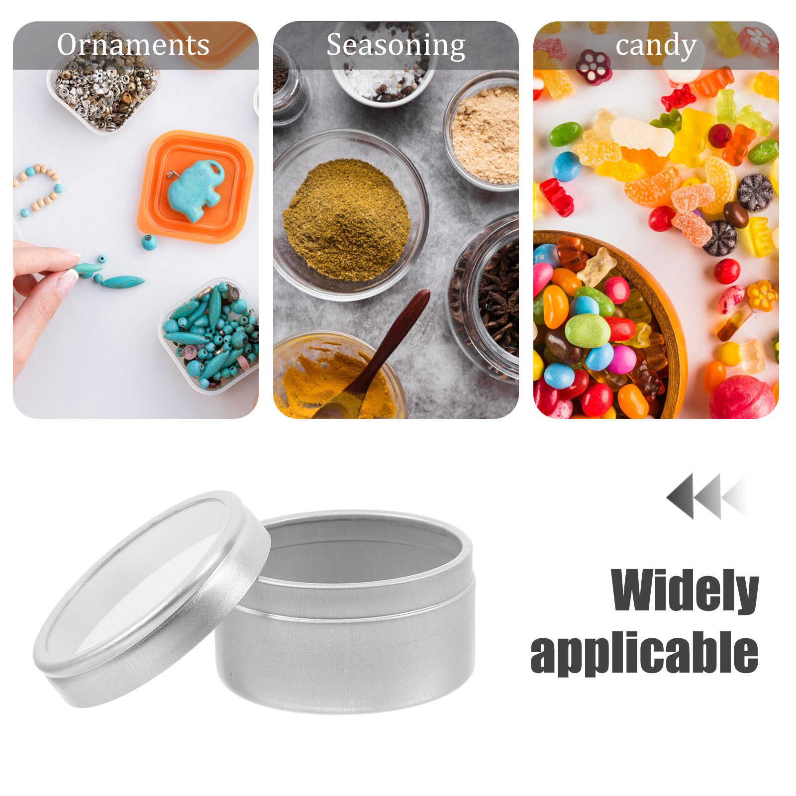 10 Latas de Té de Aluminio Res - Food Storage Aluminum Containers reseña y precio