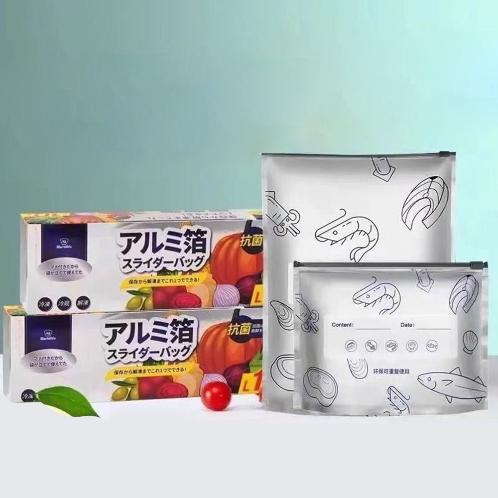 Paquete de 10 Bolsas de Alumin - Food Storage Zip Bags reseña y precio