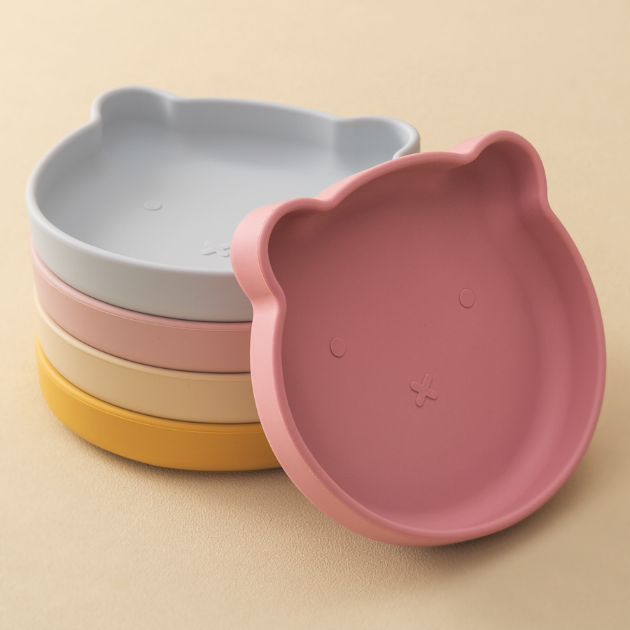 Platos de silicona para bebé,  - Food Storage 1 Year reseña y precio