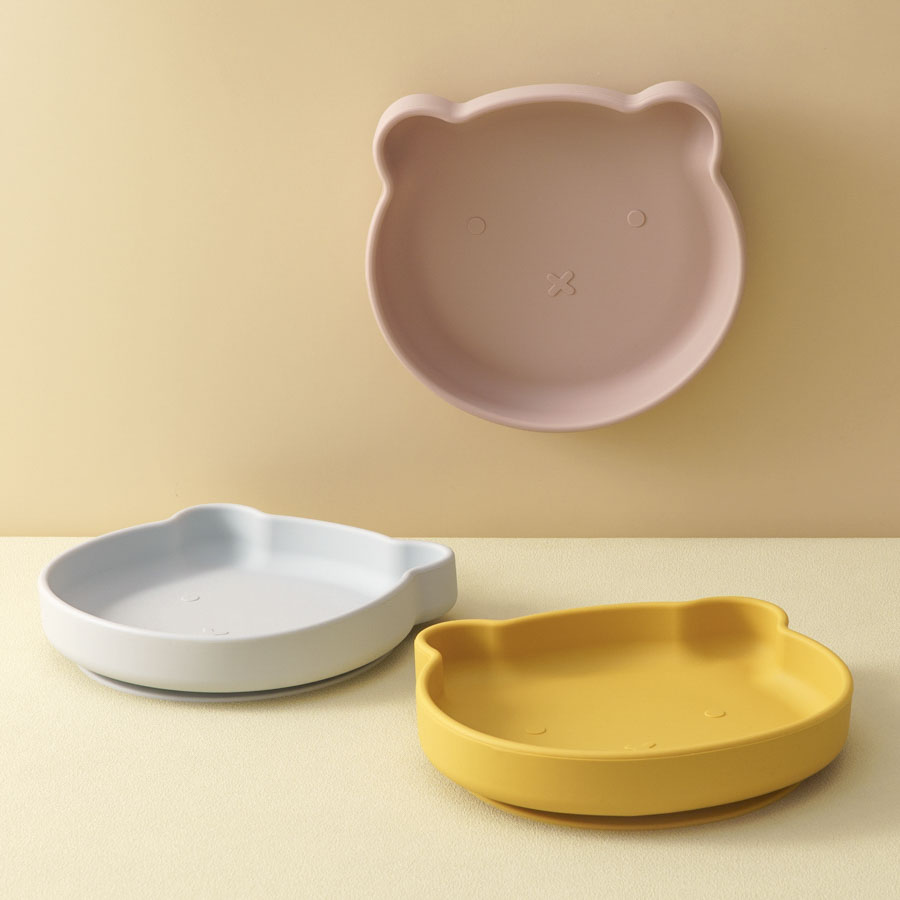 Platos de silicona para bebé,  - Food Storage 1 Year reseña y precio