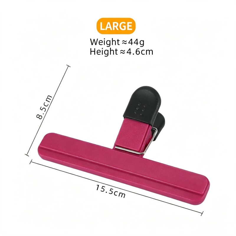 4 clips portátiles de plástico - Food Storage Zip Bags reseña y precio
