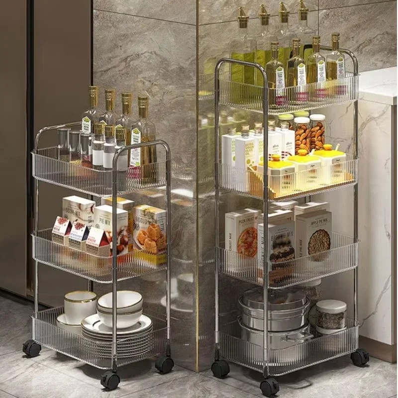 Carrito Rodante Multicapa con  - Food Storage With Wheels reseña y precio