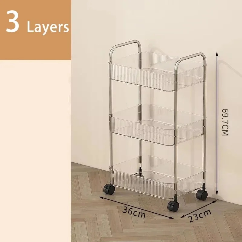 Carrito Rodante Multicapa con  - Food Storage With Wheels reseña y precio