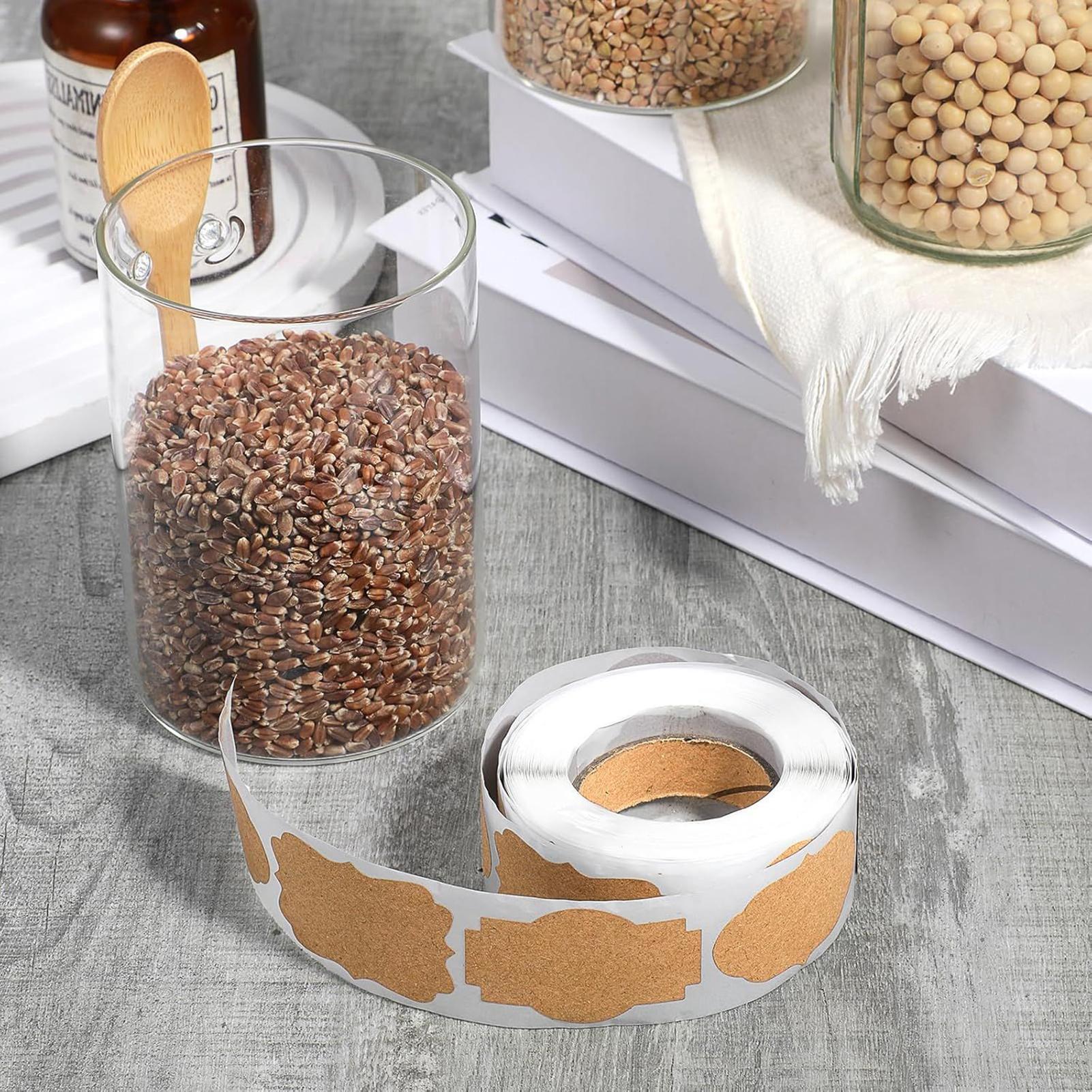 300 Uds. Etiquetas adhesivas p - Food Storage Label reseña y precio