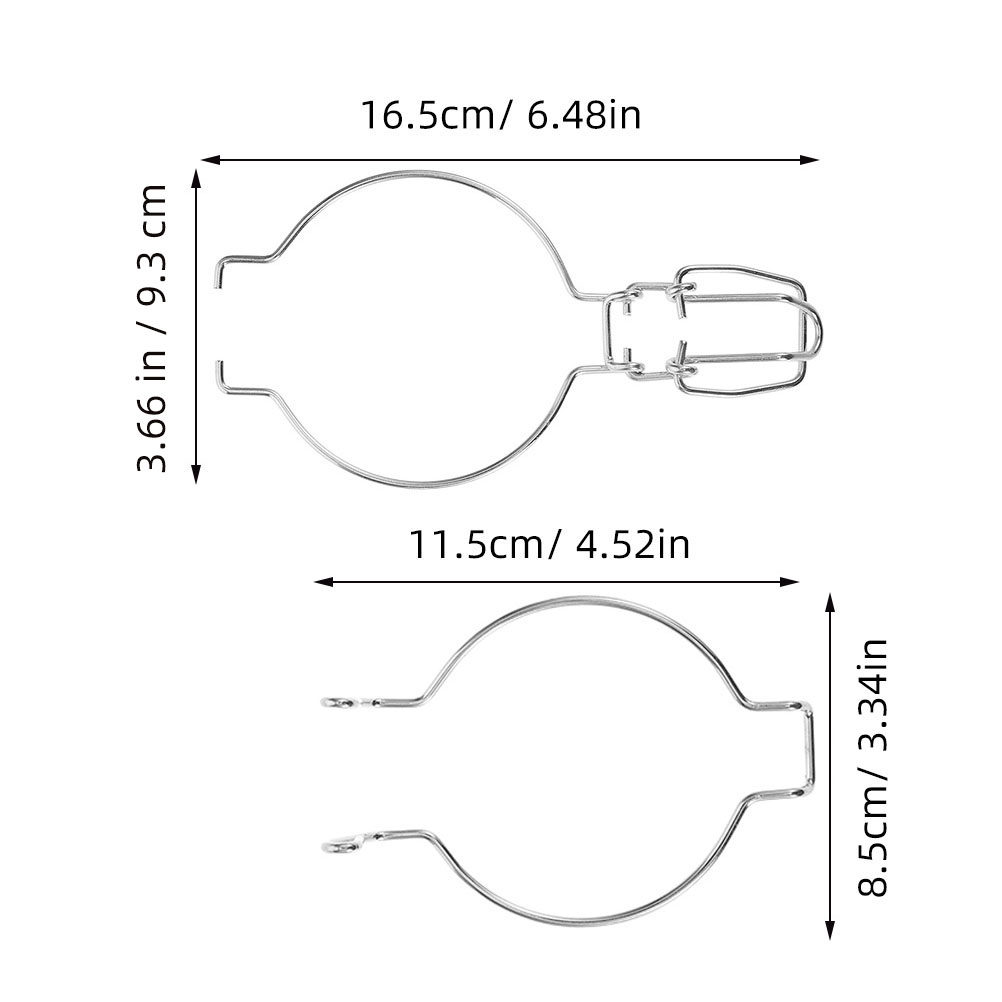 12 Abrazaderas de Alambre para - Food Storage In Stainless Steel reseña y precio