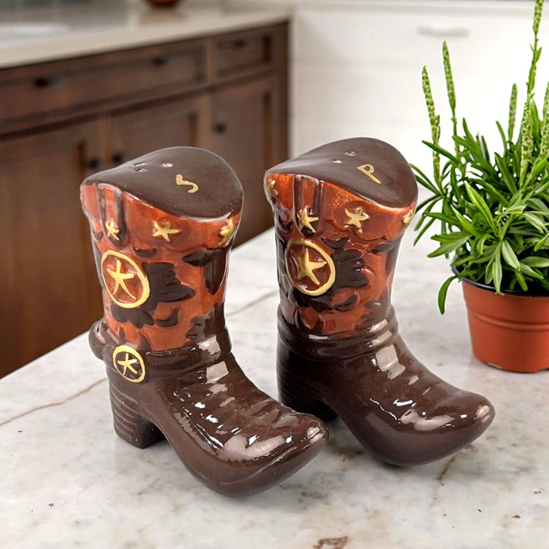 Botas Vintage, tarro de especi - Food Storage Utensils reseña y precio