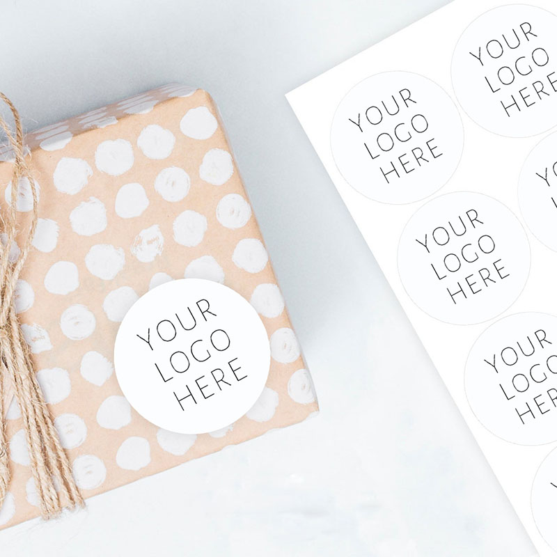 Pegatinas con logotipo persona - Food Storage Label reseña y precio