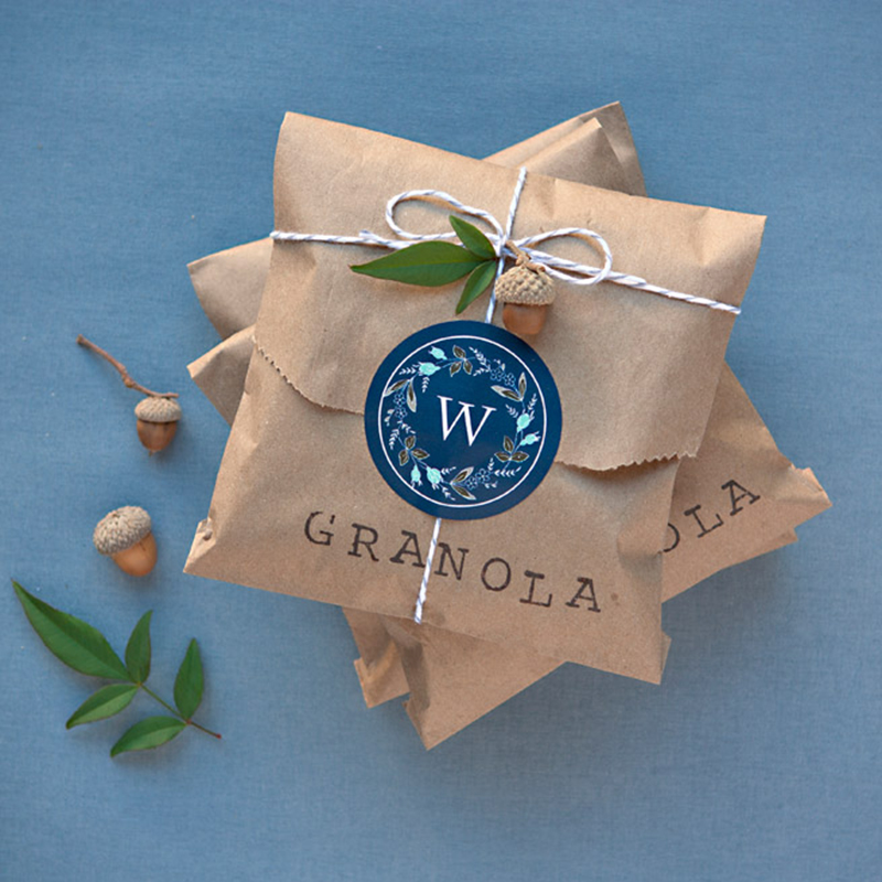 Pegatinas con logotipo persona - Food Storage Label reseña y precio