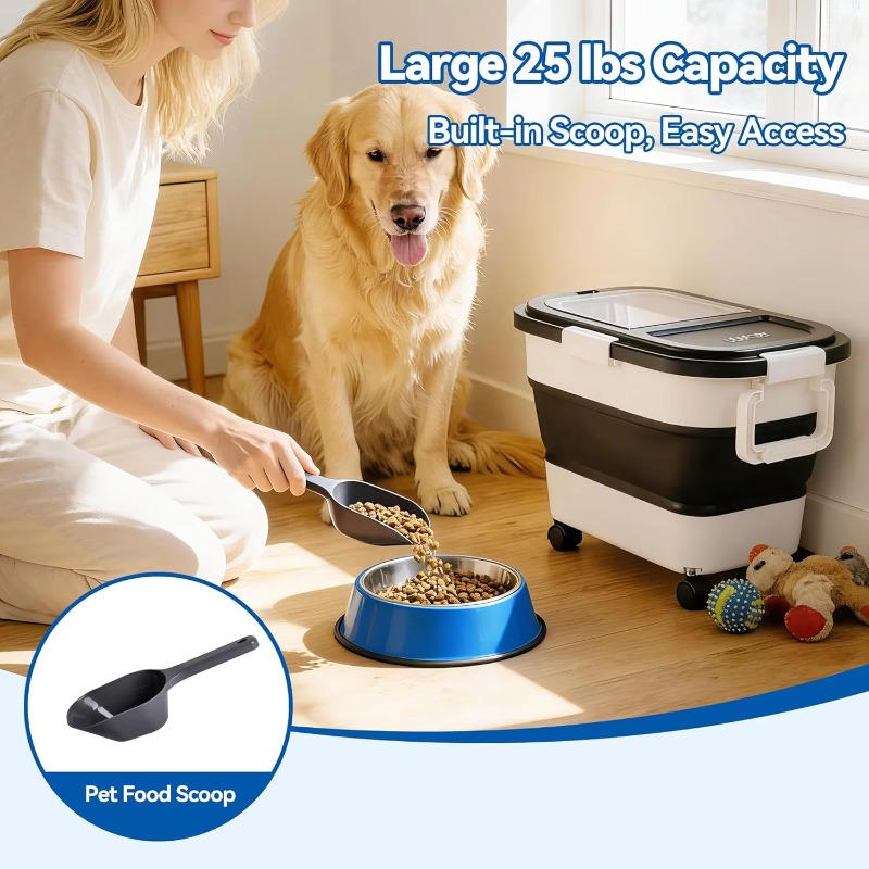 Contenedor de Almacenamiento d - Food Storage With Wheels reseña y precio