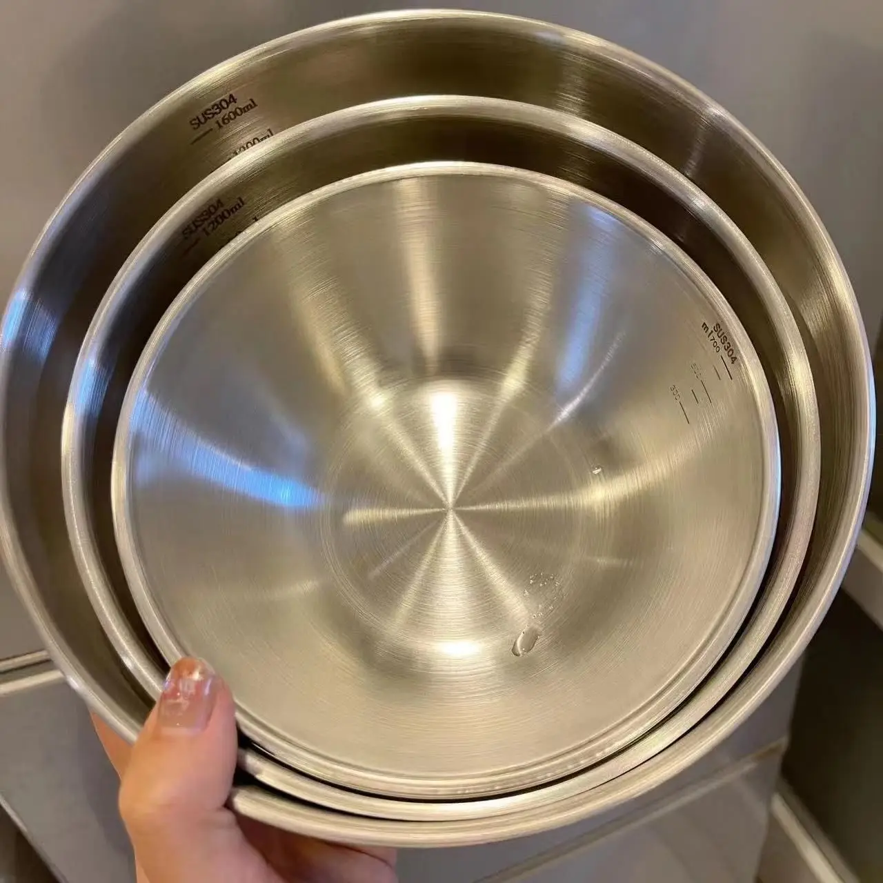 Juego de 3 Tazones de Acero In - Food Storage In Stainless Steel reseña y precio