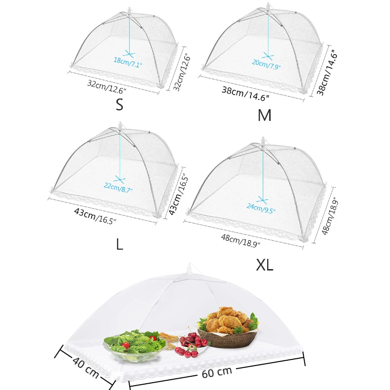 Cubierta plegable de malla par - Food Storage Long Term reseña y precio