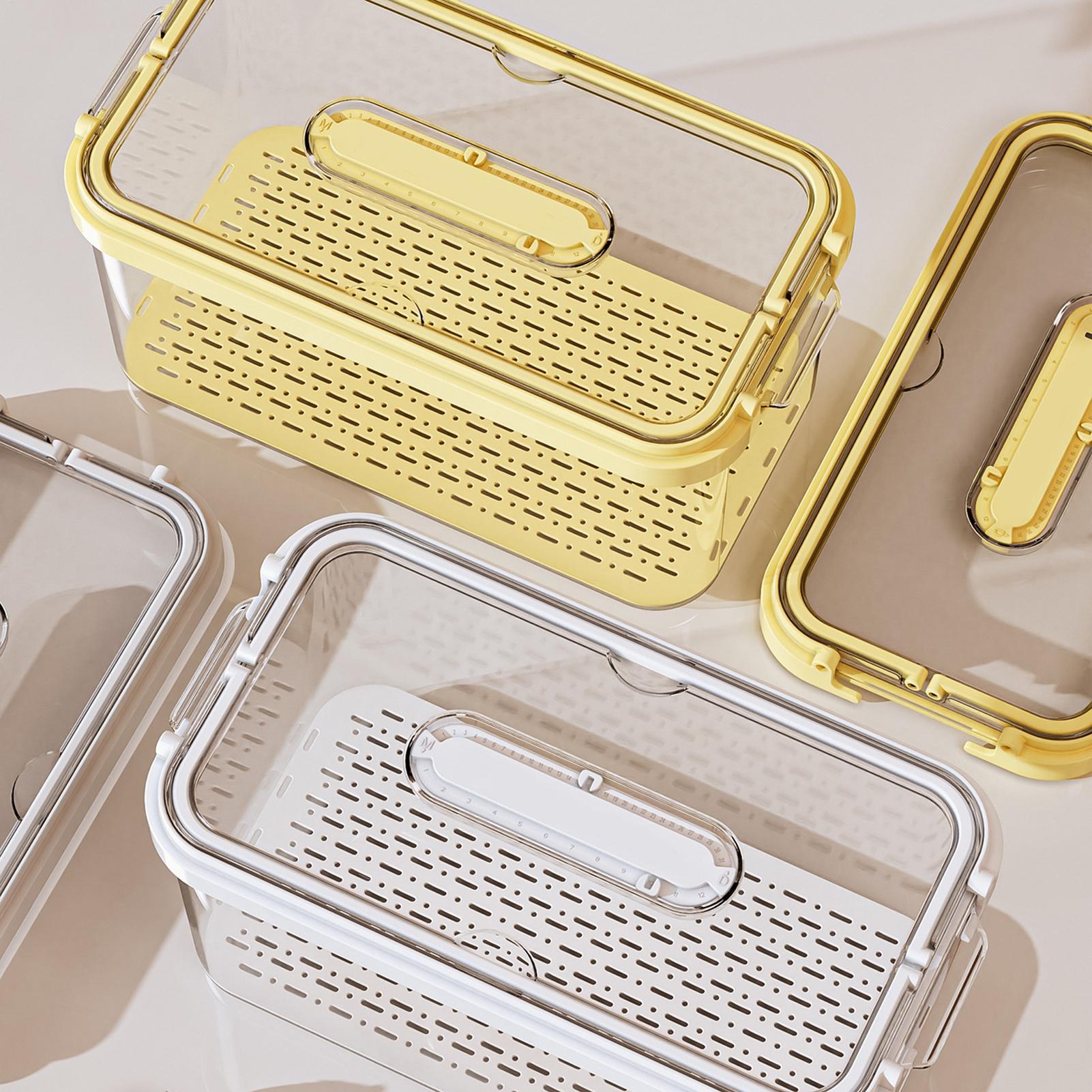 Contenedores de almacenamiento - Food Storage Plastic Containers With Lids reseña y precio