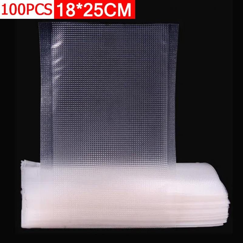 Paquete de 100 Bolsas de Vacío - Food Storage Machine reseña y precio