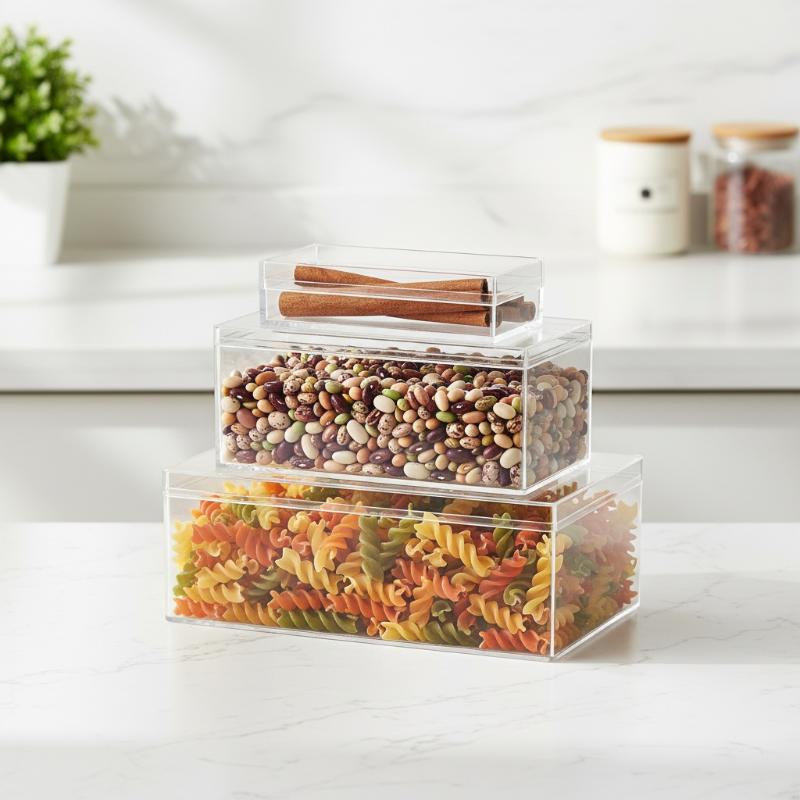 Caja de Almacenamiento Rectang - Food Storage Plant reseña y precio