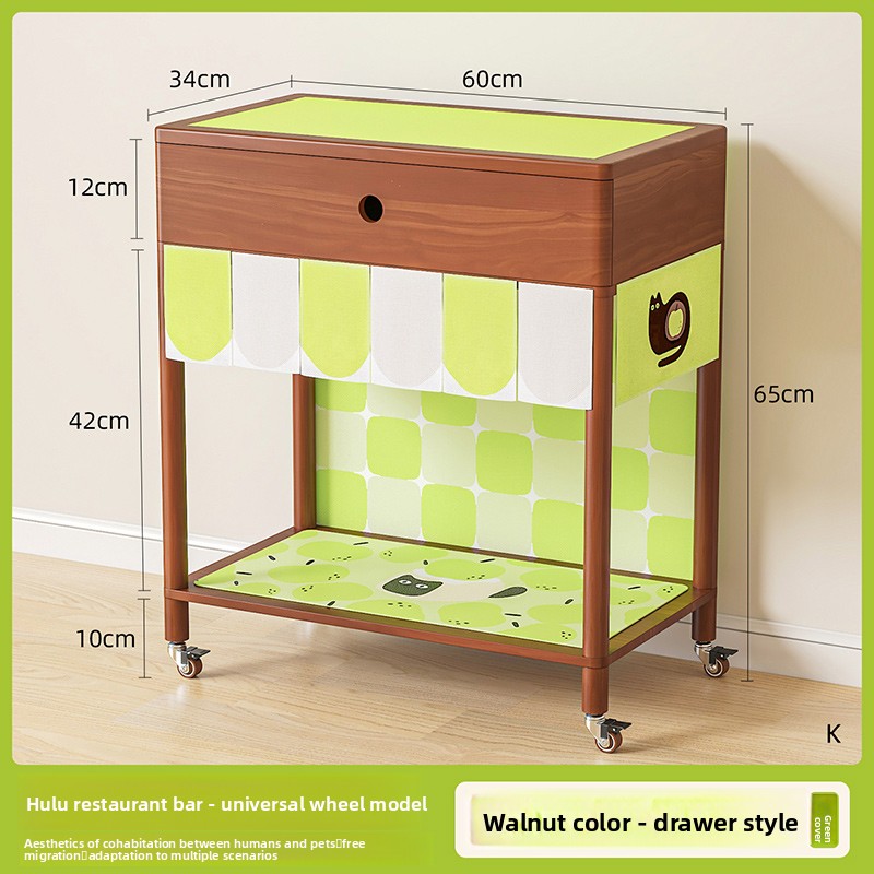 Mueble para mascotas de diseño - Food Storage Medieval reseña y precio