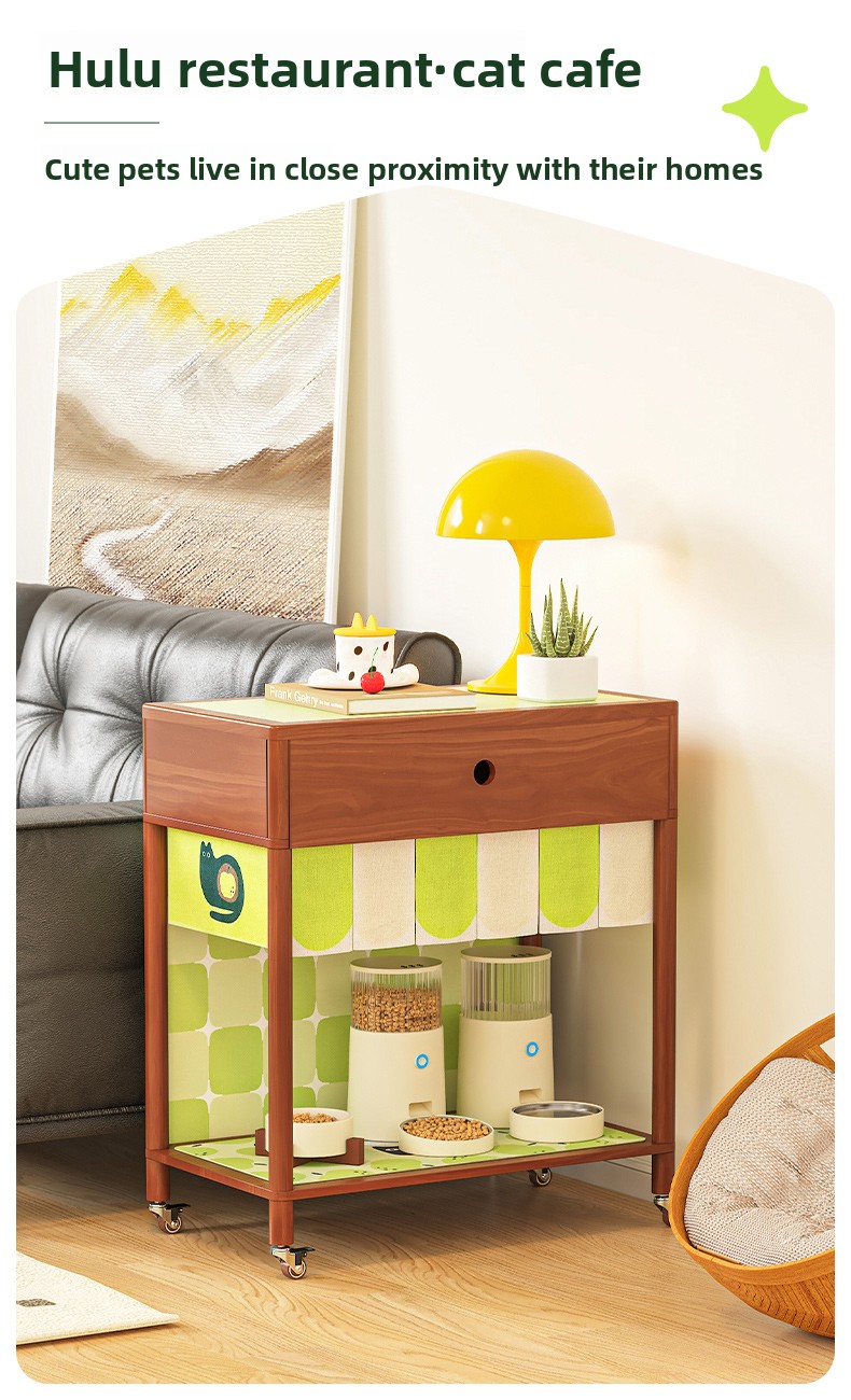 Mueble para mascotas de diseño - Food Storage Medieval reseña y precio
