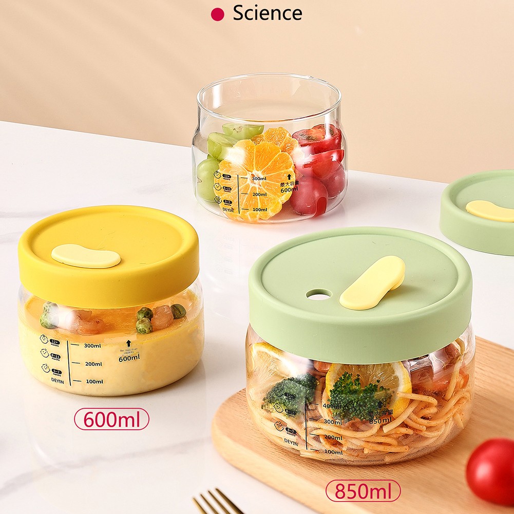Contenedor de almacenamiento d - Food Storage Glass Box reseña y precio