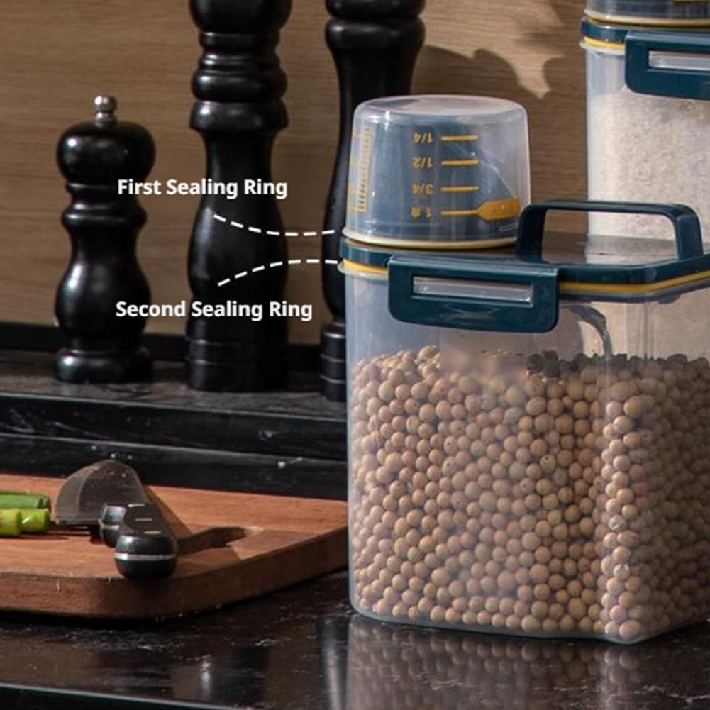 Contenedor de Plástico para Al - Food Storage Large Plastic Containers reseña y precio