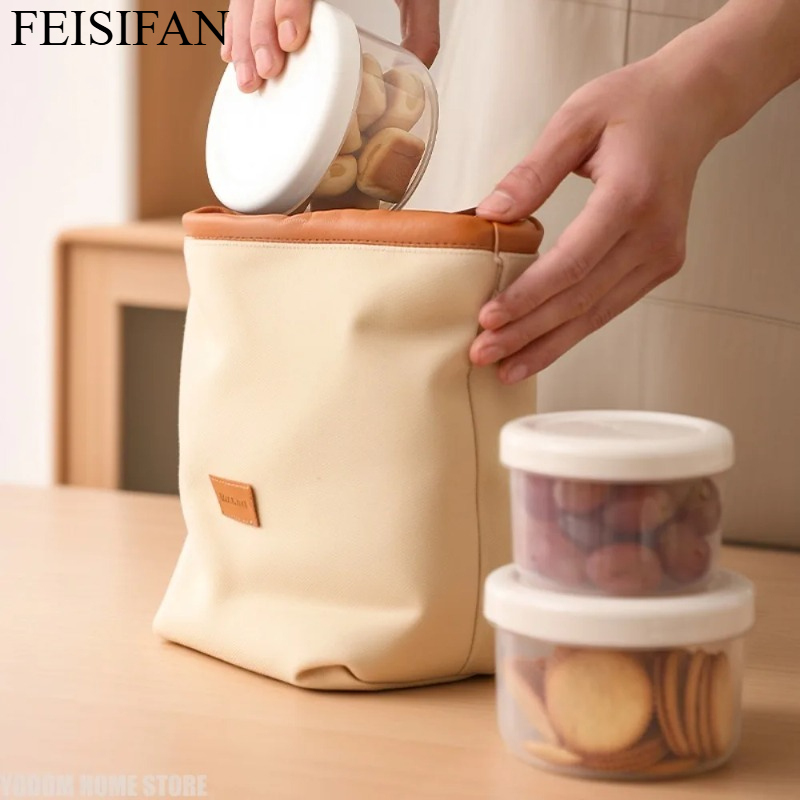 Contenedor Redondo Portátil de - Food Storage Plastic Containers With Lids reseña y precio
