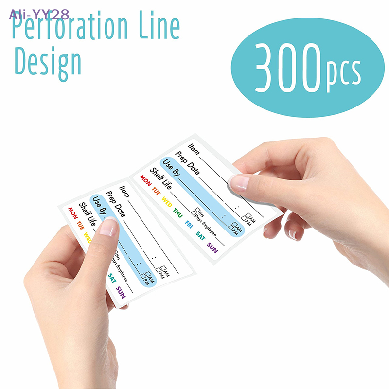 【YY28】300 Uds./Rollo de Etique - Food Storage Label reseña y precio