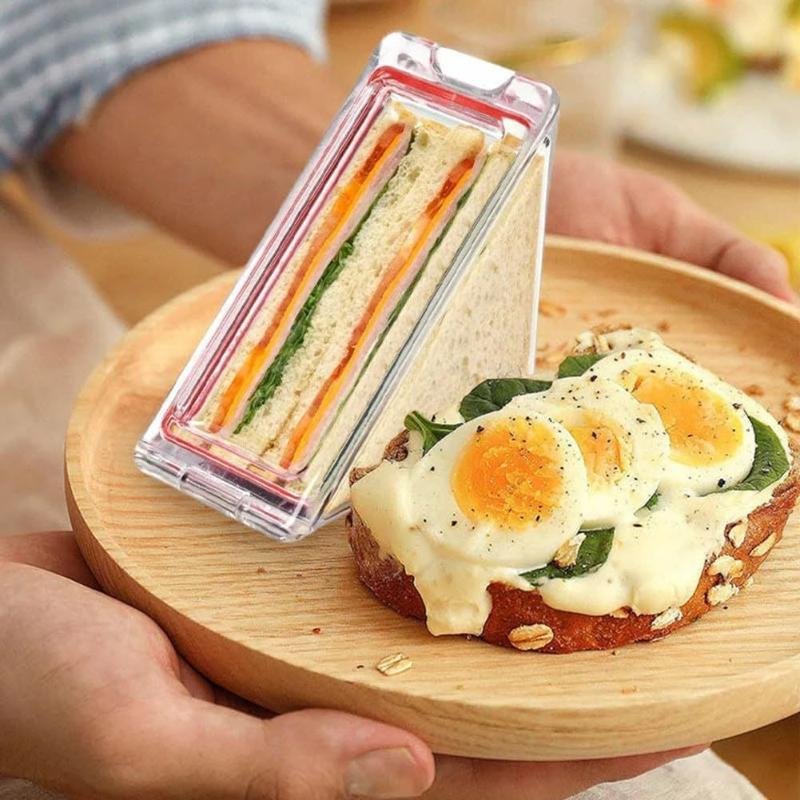 Porta Sándwiches Triangular Tr - Food Storage Non Toxic reseña y precio