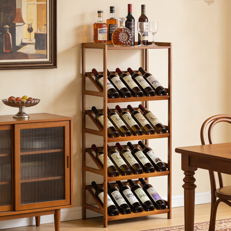 Estante para vinos de lujo, es - Food Storage In Cabinets reseña y precio