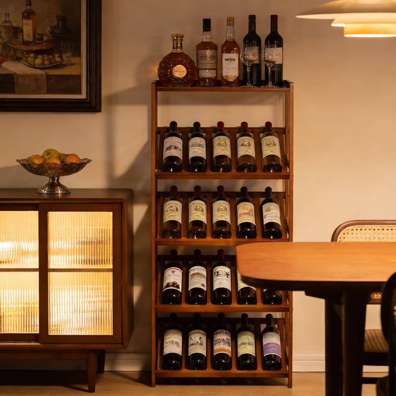 Estante para vinos de lujo, es - Food Storage In Cabinets reseña y precio